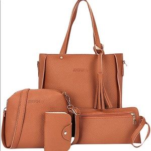 4 piece tote set